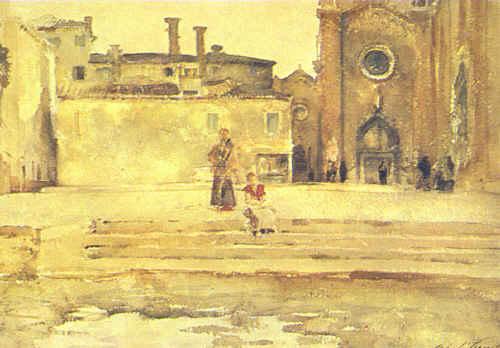 John Singer Sargent Piazza, Venice Germany oil painting art